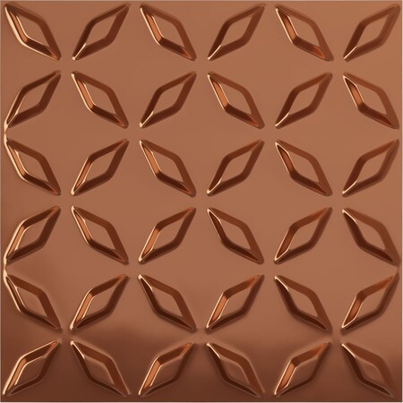 Ekena Millwork 19 5/8in. W x 19 5/8in. H Delfina EnduraWall Decorative 3D Wall Panel, Total 32.04 Sq. Ft., 12PK WP20X20DLBCO-CASE-12